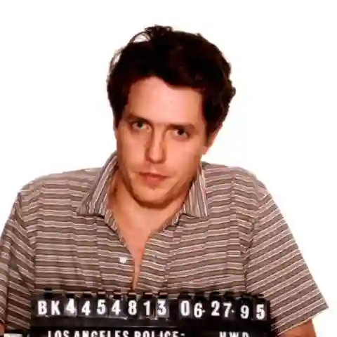 Hugh Grant arrested on June 27, 1995.