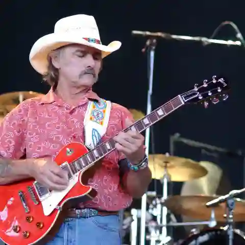 Dickey Betts performs at The Coral Sky Amphitheatre on July 28, 2002. Featuring: Dickey Betts Where: West Palm Beach, Fl