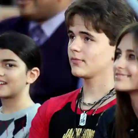 Blanket  Jackson, Prince Michael Jackson I and Paris Jackson in 2012