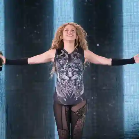 Shakira in concert at Madison Square Garden in New York