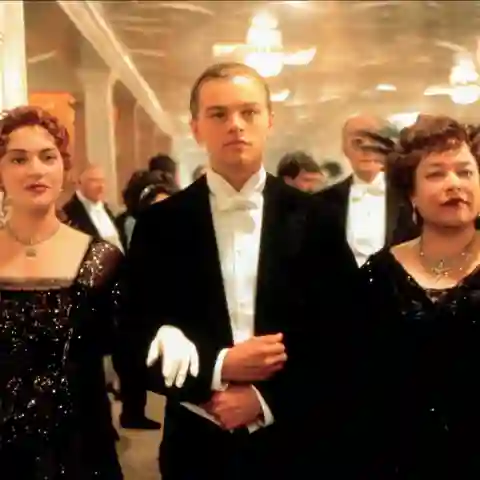 "Titanic" Kate Winslet, Leonardo DiCaprio, Kathy Bates