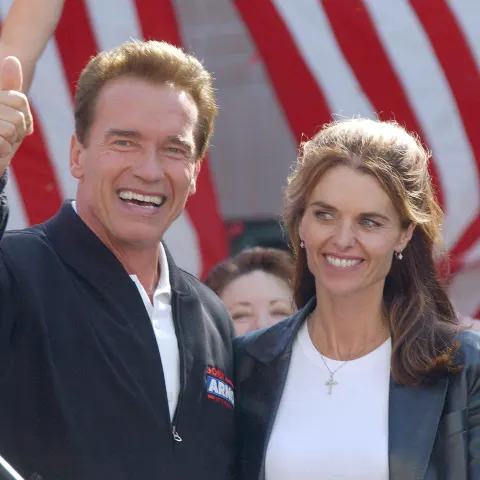 Arnold Schwarzenegger and Maria Shriver
