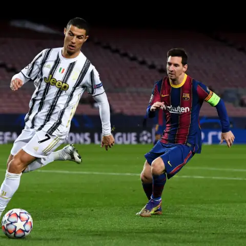Cristiano Ronaldo and Lionel Messi