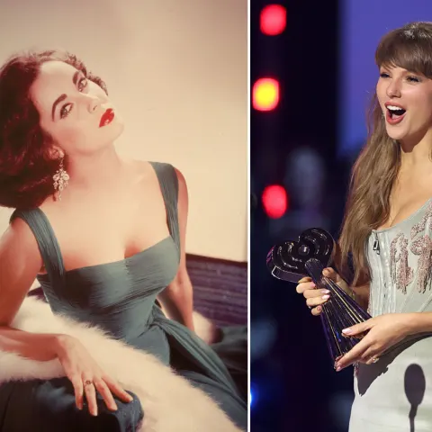 Elizabeth Taylor and Taylor Swift