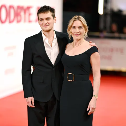 Kate Winslet with her son Joe