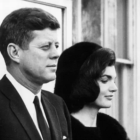 John and Jackie Kennedy