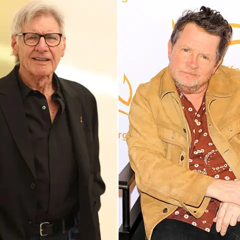 Harrison Ford and Michael J. Fox