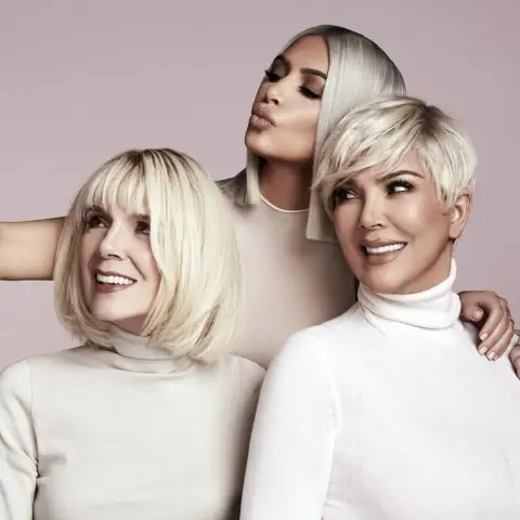Kim Kardashian, Kris Jenner and MJ Campbell