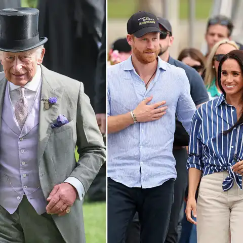 King Charles III, Prince Harry and Meghan Markle