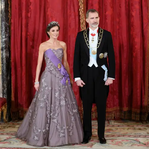 Spanish Royals Host A Gala Dinner For President Of Peru And His Wife