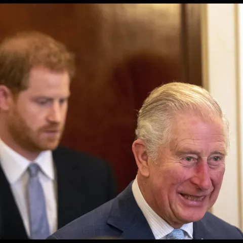 King Charles and Prince Harry