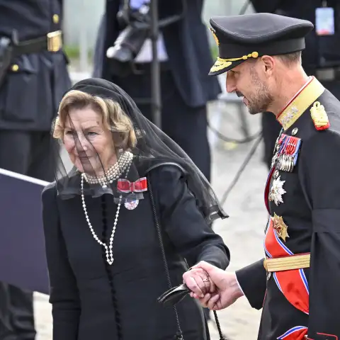 Queen Sonja and King Haakon