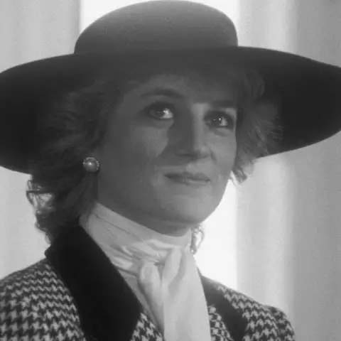 Lady Diana in 1987 during a visit to Munich