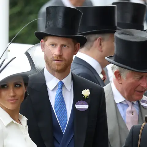 Meghan Markle, Prince Harry and King Charles