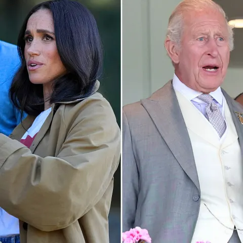 Meghan Markle and King Charles III