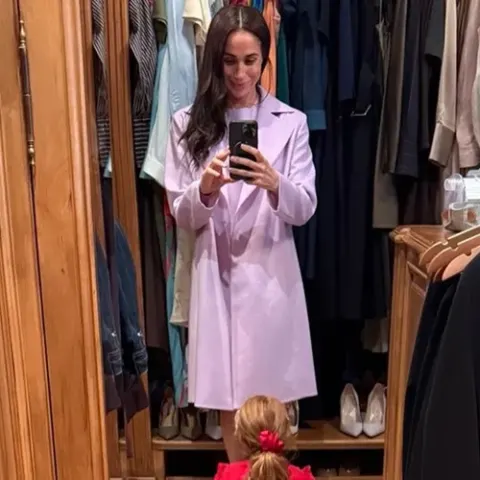 Meghan Markle and Princess Lilibet