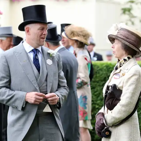 Mike Tindall and Princess Anne