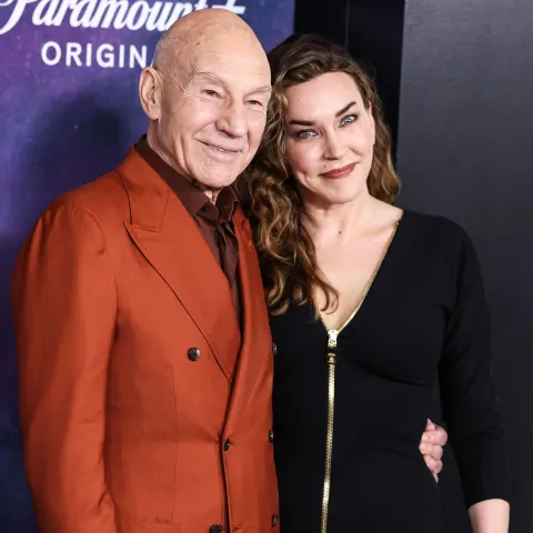 Patrick Stewart and his wife, Sunny