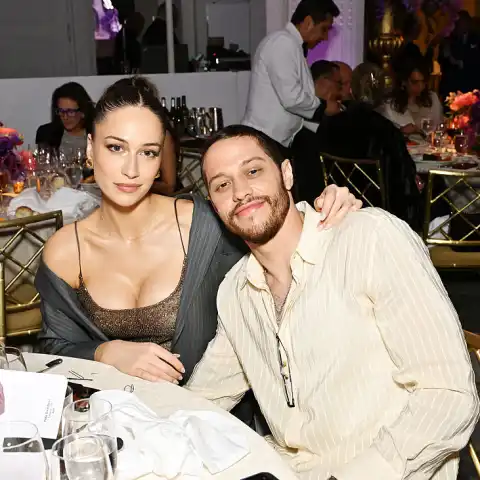 Pete Davidson and Elsie Hewitt