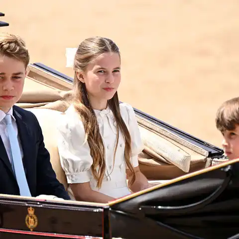 Prince George, Princess Charlotte and Prince Louis