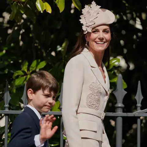 Prince Louis and Princess Kate