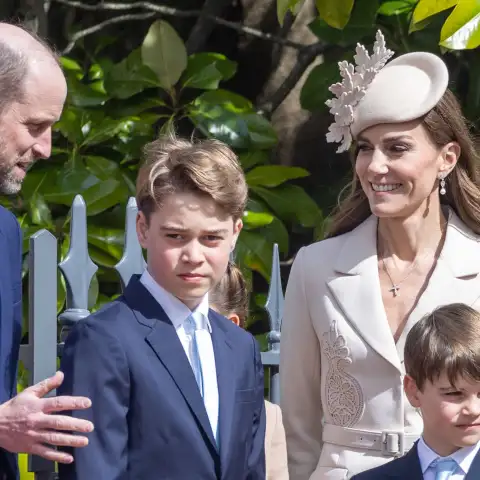 Prince William and Princess Kate with their sons