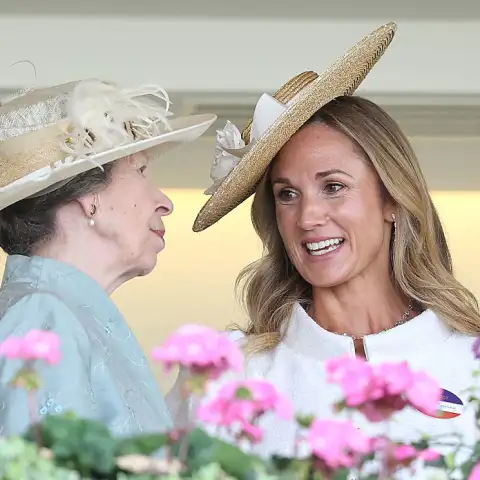 Princess Anne and Harriet Sperling