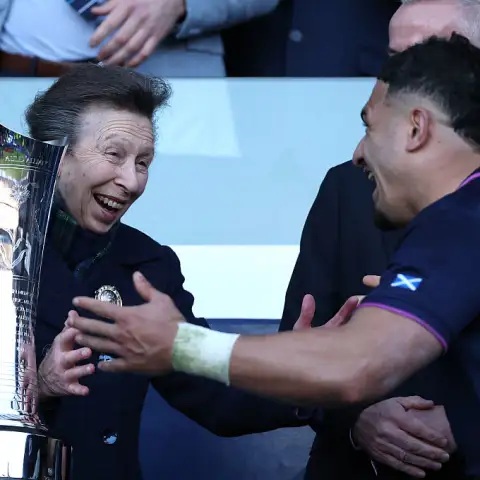 Princess Anne and Sione Tuipulotu