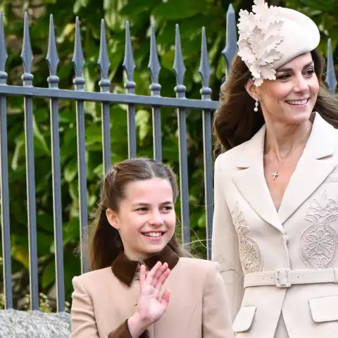 Princess Charlotte and Princess Kate