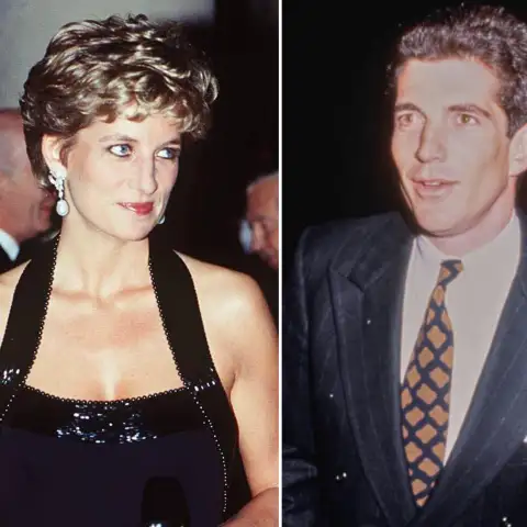 Princess Diana and John F. Kennedy Jr.
