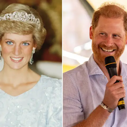 Princess Diana and Prince Harry
