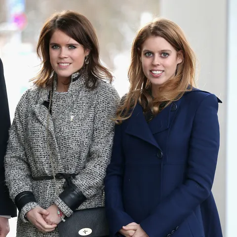 Princess Beatrice And Princess Eugenie Of York Visit Hanover During The GREAT Britain MINI Tour