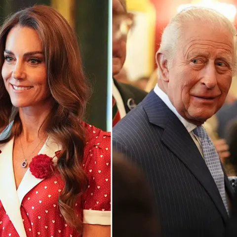 Princess Kate and King Charles III