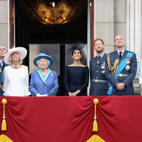 Members Of The Royal Family Attend Events To Mark The Centenary Of The RAF