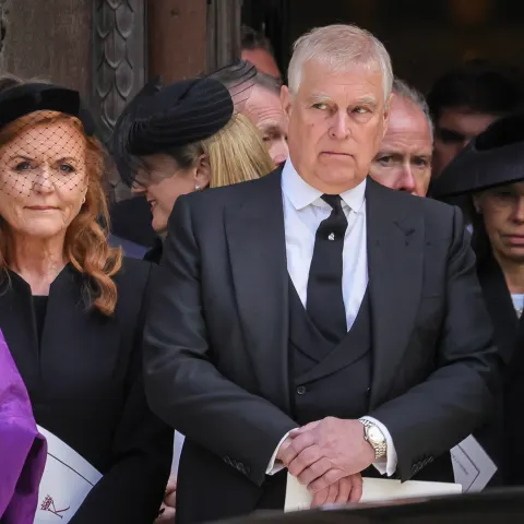 Sarah Ferguson and Andrew in September 2025.