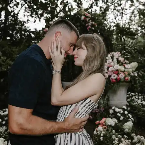 Taylor Swift and Travis Kelce