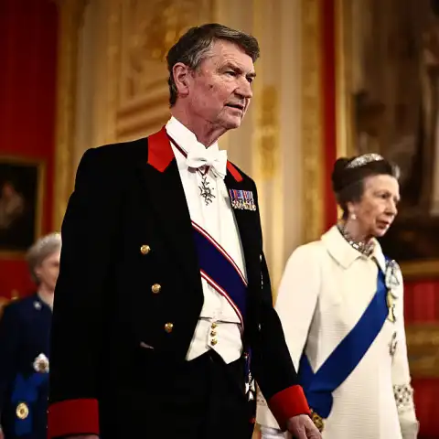 Timothy Laurence and Princess Anne