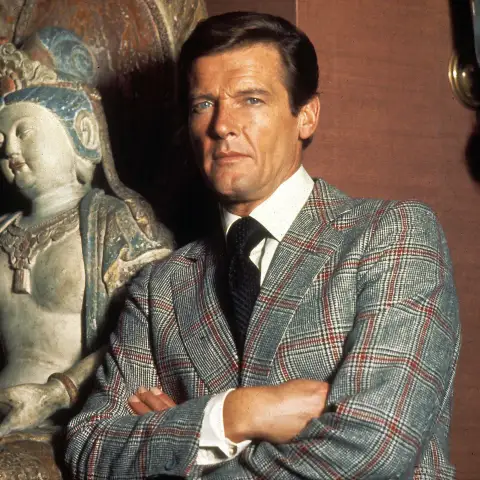 The man with the golden col