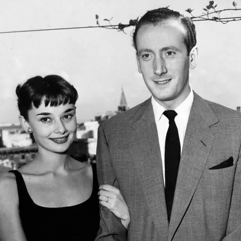 Audrey Hepburn and James Hanson