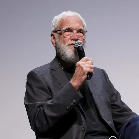 Apple TV+ STEVE! (Martin) A Documentary in 2 Pieces FYC screening and Q&A at The Whitby, moderated by David Letterman.