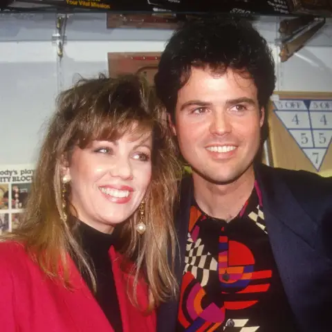 Donny Osmond and Debbie Osmond