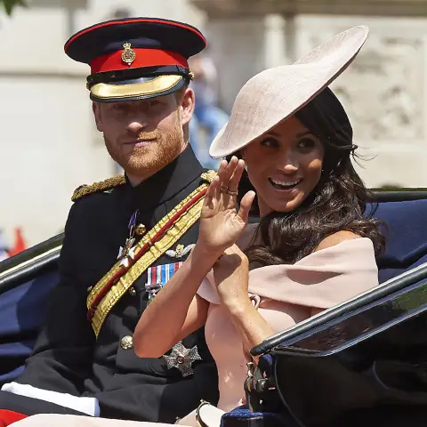 El príncipe Harry y Meghan Markle