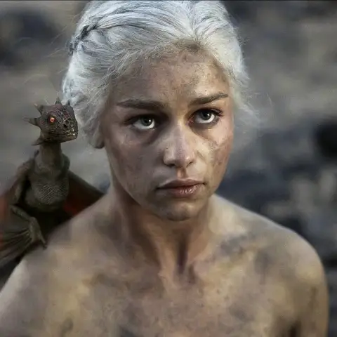 Emilia Clarke Characters as Daenerys Targaryen in 'Game Of Thrones'