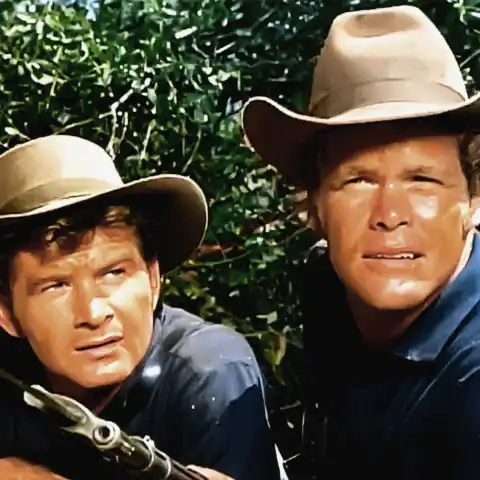 Gary Clarke and Doug McClure
