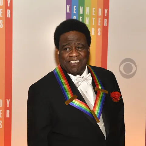 2014 Kennedy Center Honoree soul singer and Baptist Minister Al Green poses for photographers on the