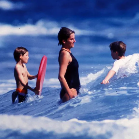 Princess Diana and Prince William