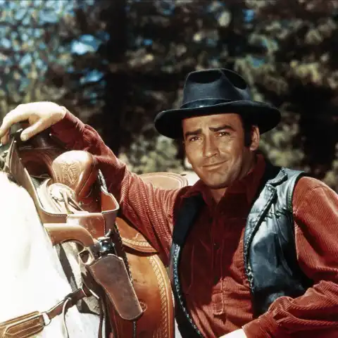 James Drury Characters: The Virginian Television: The Virginian (1962) 19 September 1962 PUBLICATIONxINxGERxSUIxAUTxONL