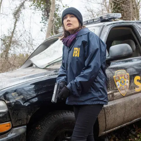 Megan Boone as "Elizabeth Keen" in 'The Blacklist'.