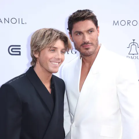 April 23, 2023, Beverly Hills, CA, USA: Lukas Gage, Chris Appleton attend Daily Front Row s 7th annual Fashion Los Angel