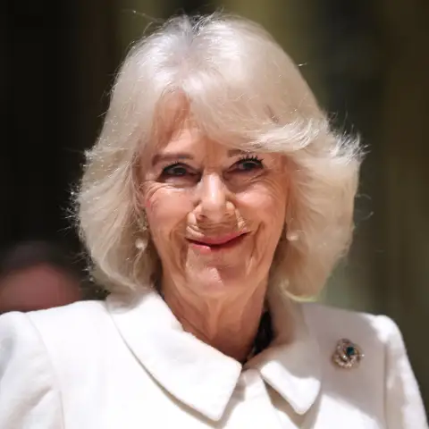 . 08/02/2024. Salisbury, United Kingdom. Queen Camilla at a Musical Evening to celebrate the work of local charities at